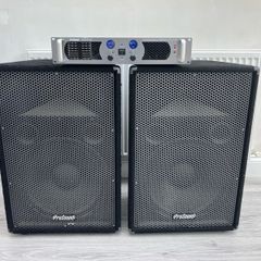 Speakers and amplifier