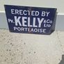 Kelly's  portloish  metal sign Image 2