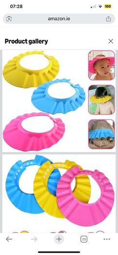 Baby Toddler Shampoo Hat Shower Crown