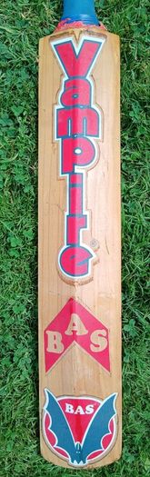 BAS Vampire Gold short handle cricket bat