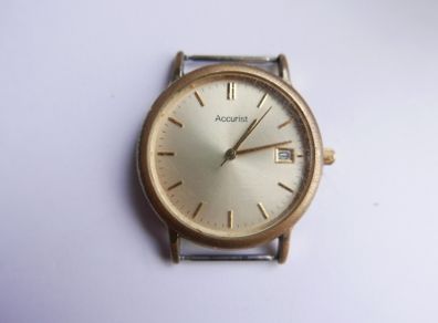 Vintage Accurist Classic Calendar Watch