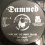 The Damned - There Ain't No Sanity Clause (1983) 7" Image 4