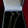 Vintage Sterling Silver 925 -  2 Strand Balls Drop Earrings 2,63g Image 3