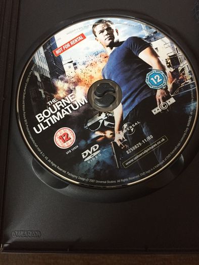 The Bourne Ultimatum DVD