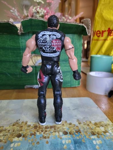 Super Crazy wrestling action figure Mexico shirt loose