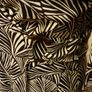 Sigrid Olsen Faux Wrap Dress. Long Sleeve. Brown & Cream Leaf Pattern. Size L. Measurements in Description. Image 6