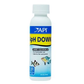 API pH Down 118ml - Freshwater Aquarium pH Reducer (Fast-Acting, Phosphate-Free)