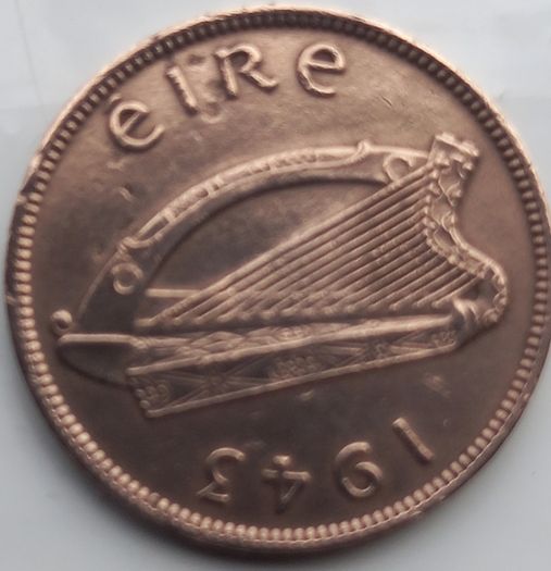 Ireland 1943 Farthing coin