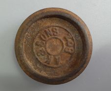 Antique A.K. & Sons 8oz Weight