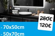 LED Bathroom Mirror 50cm wide