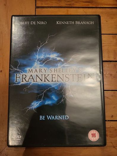 Mary Shelleys Frankenstein DVD Robert De Niro Kenneth Branagh