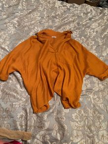 River Island blouse / orange /10-12 UK