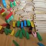 wooden train set Image 3