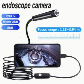 Waterproof 7mm 6LED 5M USB Wire Inspection Camera - 25441