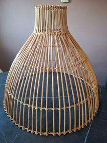 Rattan Easy fit light shade