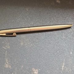 Vintage Sheaffer White Dot Electroplated Gold Ballpoint Pen