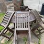 garden table and chair Image 4