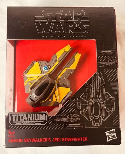 Star Wars Titanium Anakin Starfighter Anakin's Jedi Interceptor