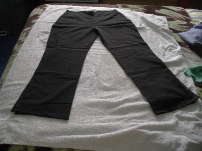 black trousers