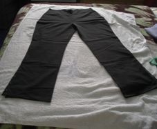 black trousers