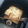 Vintage Wooden Mantel Clock Original Mechanical Movement  ProjectRestoration Image 4