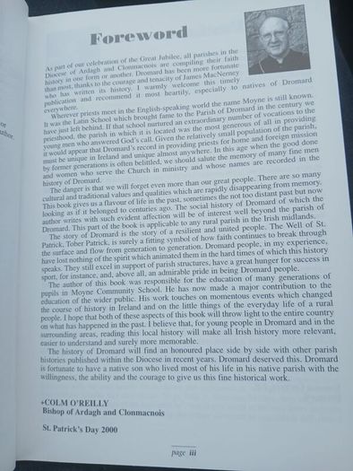 Dromard, Longford local history