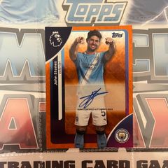 John Stones 17/25 Autograph- Topps premier league 25/26