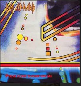 Def Leppard limited edition 12 inch single pour some sugar on me original 1987 vinyl record in near mint condition
