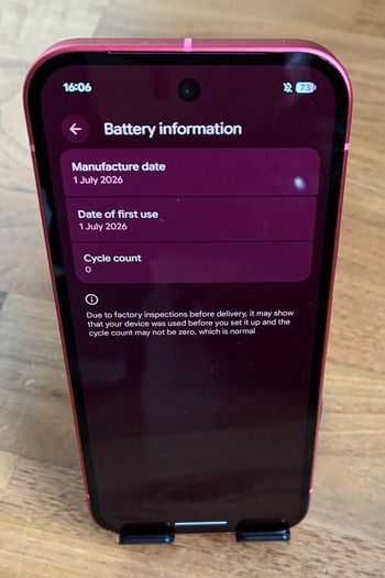 New Pixel 10a - BERRY 128GB- Google Phone