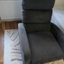 Grey fabric recliner from EZ Living furniture Image 2