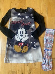 Monnalisa Mickey Mouse Dress