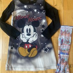 Monnalisa Mickey Mouse Dress