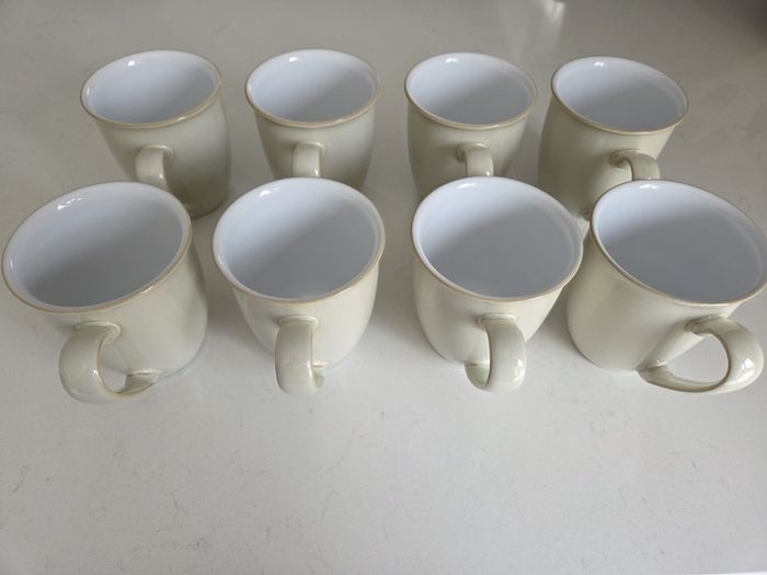 Denby Linen mugs