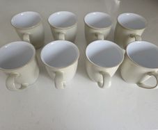 Denby Linen mugs