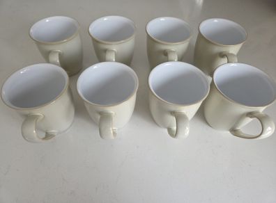 Denby Linen mugs