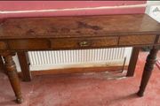 Solid Oak Edwardian Console Hall Table