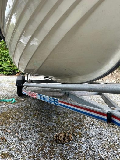 OSM 13ft 5in 404 fibreglass clinker boat