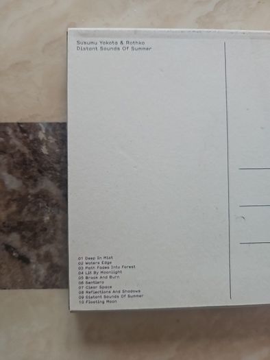 Susumu Yokota & Rothko CD - Distant Sounds Of Summer