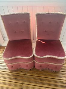 Vintage Sherborne Boudoir Chairs