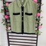 gilet Bnwot Pulz brand houndstooth gilet /waistcoat Image 6