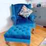 Armchair and Footstool Image 2