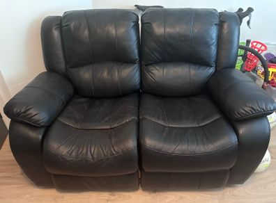 Two 2 seater sofas