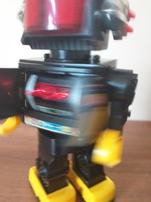 Vintage Action Invader Robot Authentic 1980's Exceptionally Rare Vintage Toy.