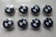 8 x BMW Black Caps 5 Series G20 G30 G01 G02 (56mm) Free Post