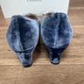 L.k Bennett  powder blue velvet shoes Image 4