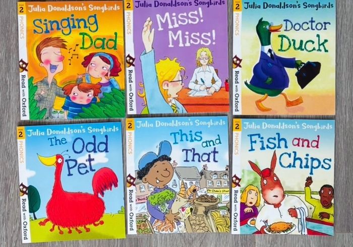 Early Readers Phonics Books by Julia Donaldson - Read with Oxford