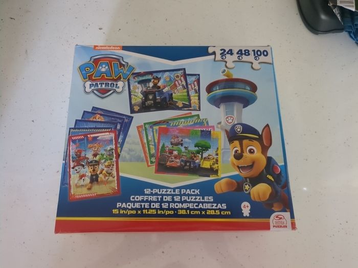 Paw Patrol Jigsaw (12 puzzles)