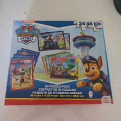Paw Patrol Jigsaw (12 puzzles)