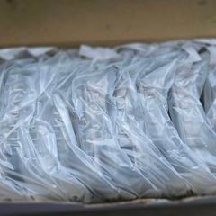 Boxes of Univet Safety glasses