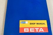 Lancia Beta Genuine Shop Manual Year 1976. English version